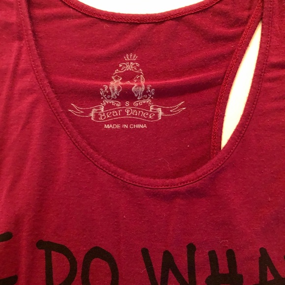 I Do What I Want Tank Top - Picture 3 of 5